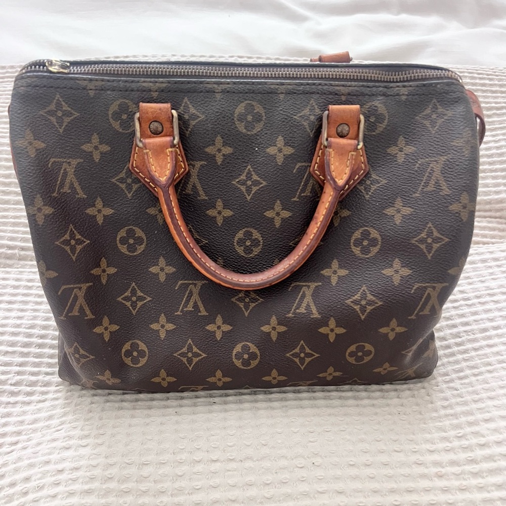 Louis Vuitton Brown Monogram Satchel